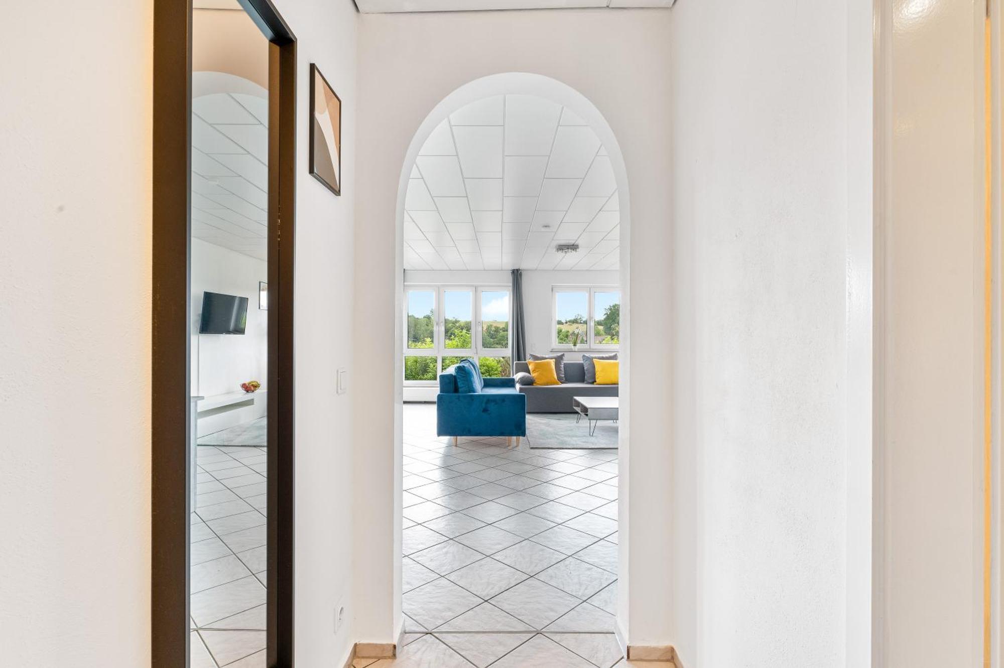奥斯特菲尔登Sunshine - 4 Personen Airport Messe Mit Tg-Garage公寓 外观 照片