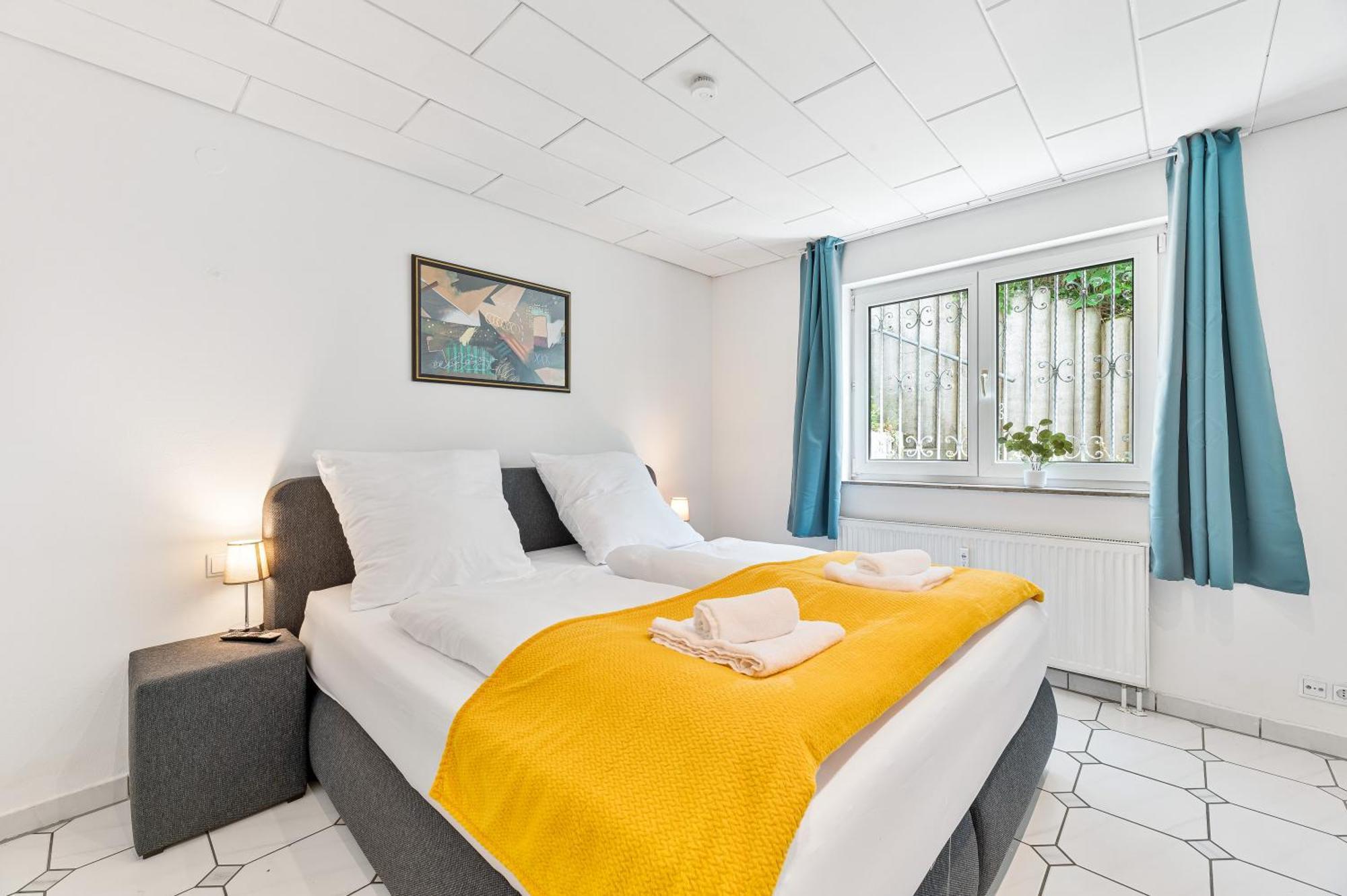 奥斯特菲尔登Sunshine - 4 Personen Airport Messe Mit Tg-Garage公寓 外观 照片